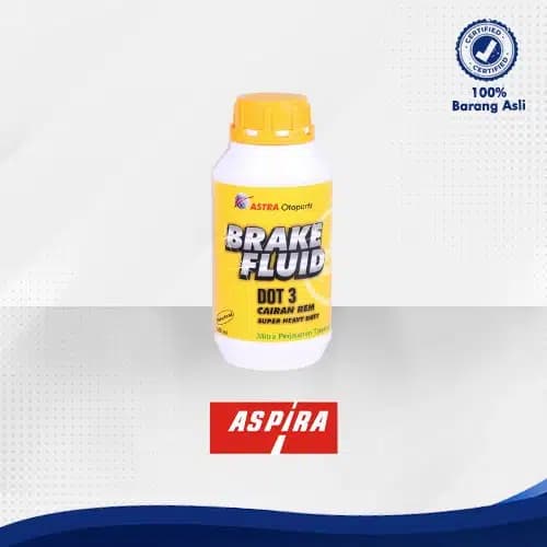 Aspira Minyak Rem DOT 3 - Bening [300ml] (12-DOT3-301)