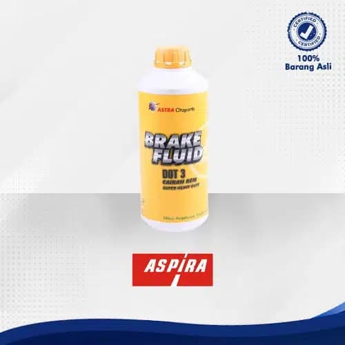Aspira Minyak Rem DOT 3 - Bening [1000ml] (12-DOT3-1001)